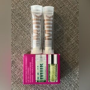 NWT Milk Makeup Hydrating Face Primer & Lip Oil Combo with 2 Eye Pigment in Gig